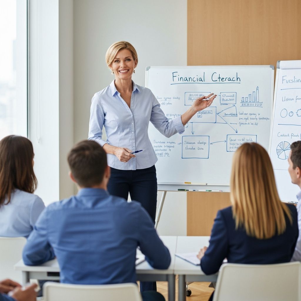 Formación en alfabetización financiera para equipos corporativos de logística